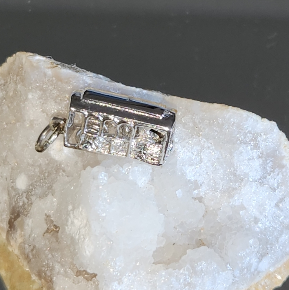 Women's 925 Trolley w/Movable Wheels for a Bracelet or a Necklace.